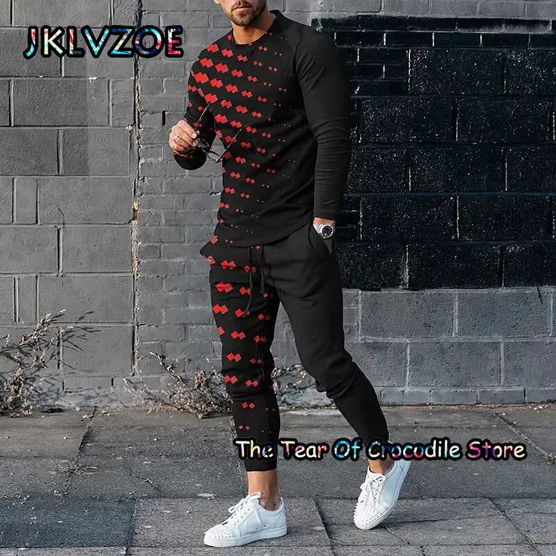 New Fashion full Sleeves T-Shirt & Full Pant Combo (Set) for Man