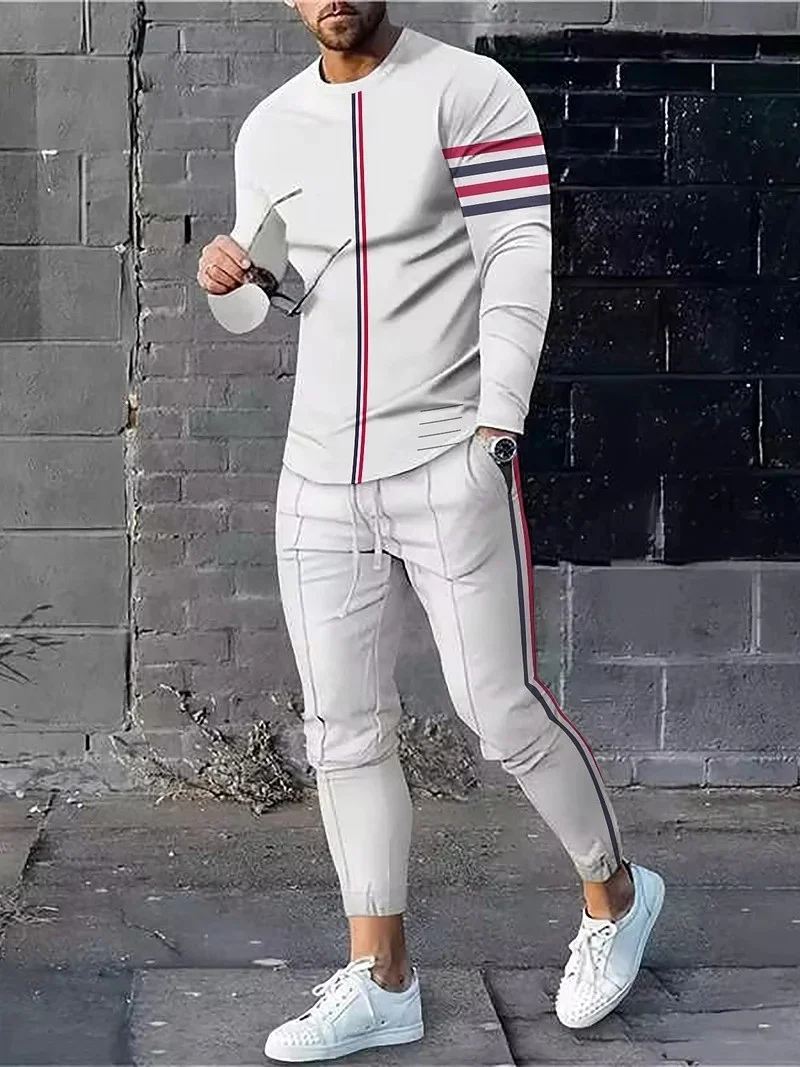 New Fashion full Sleeves T-Shirt & Full Pant Combo (Set) for Man