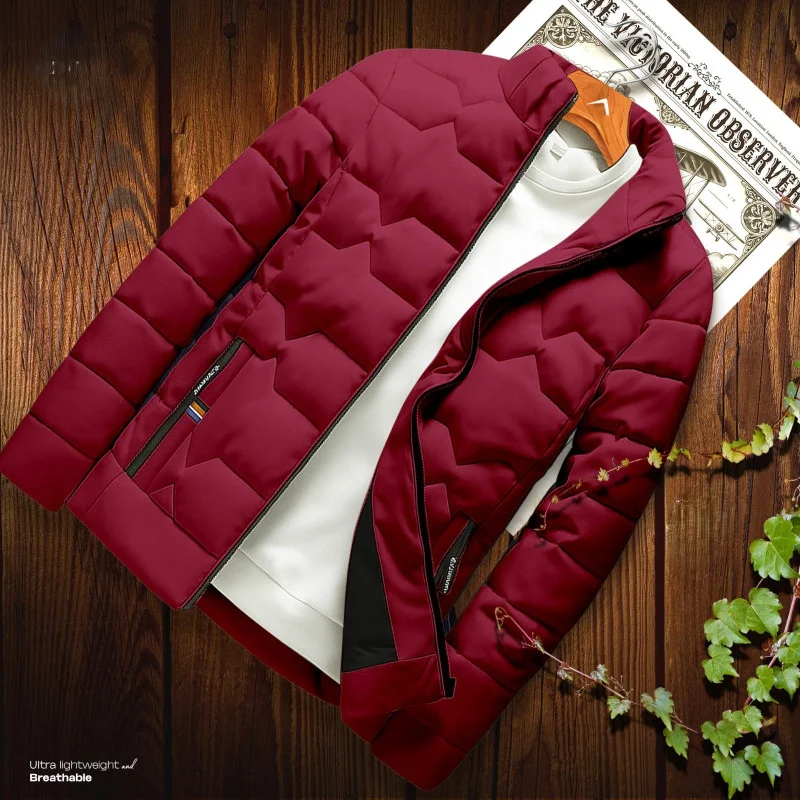 Red Color High-Quality Padding Jacket for Winter