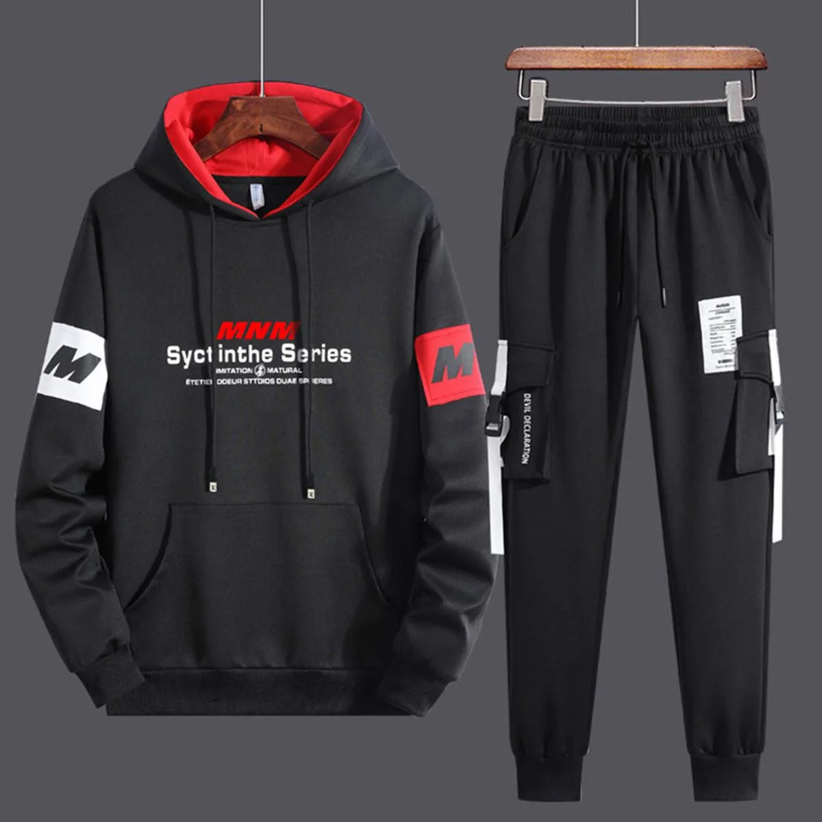 Full Sleeves Hoodie & Full Pants Set Combo for Men