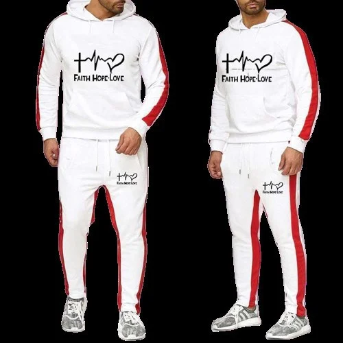 Full Sleeves Hoodie & Full Pants Set Combo for Men