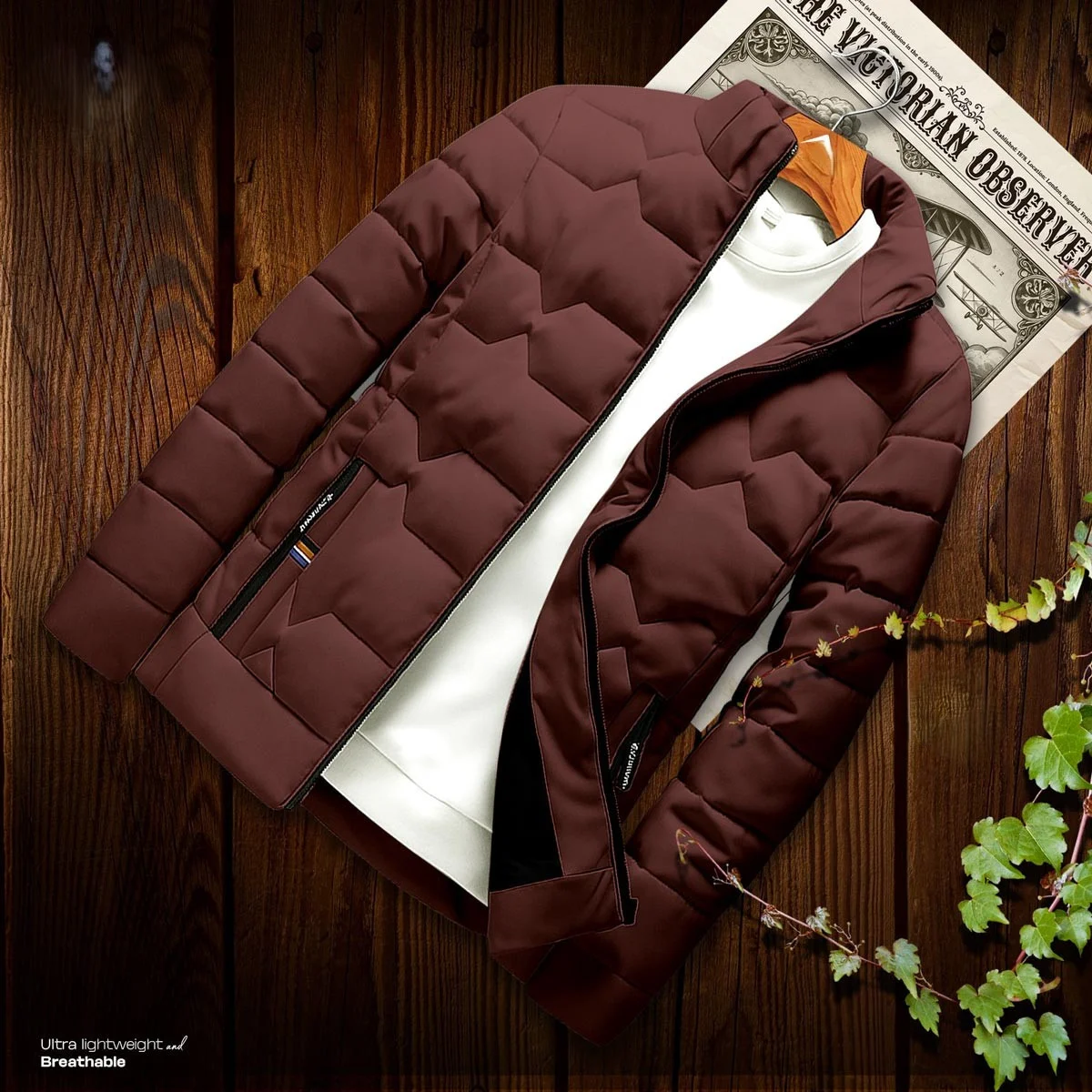 Kofi Color High-Quality Padding Jacket for Winter 9