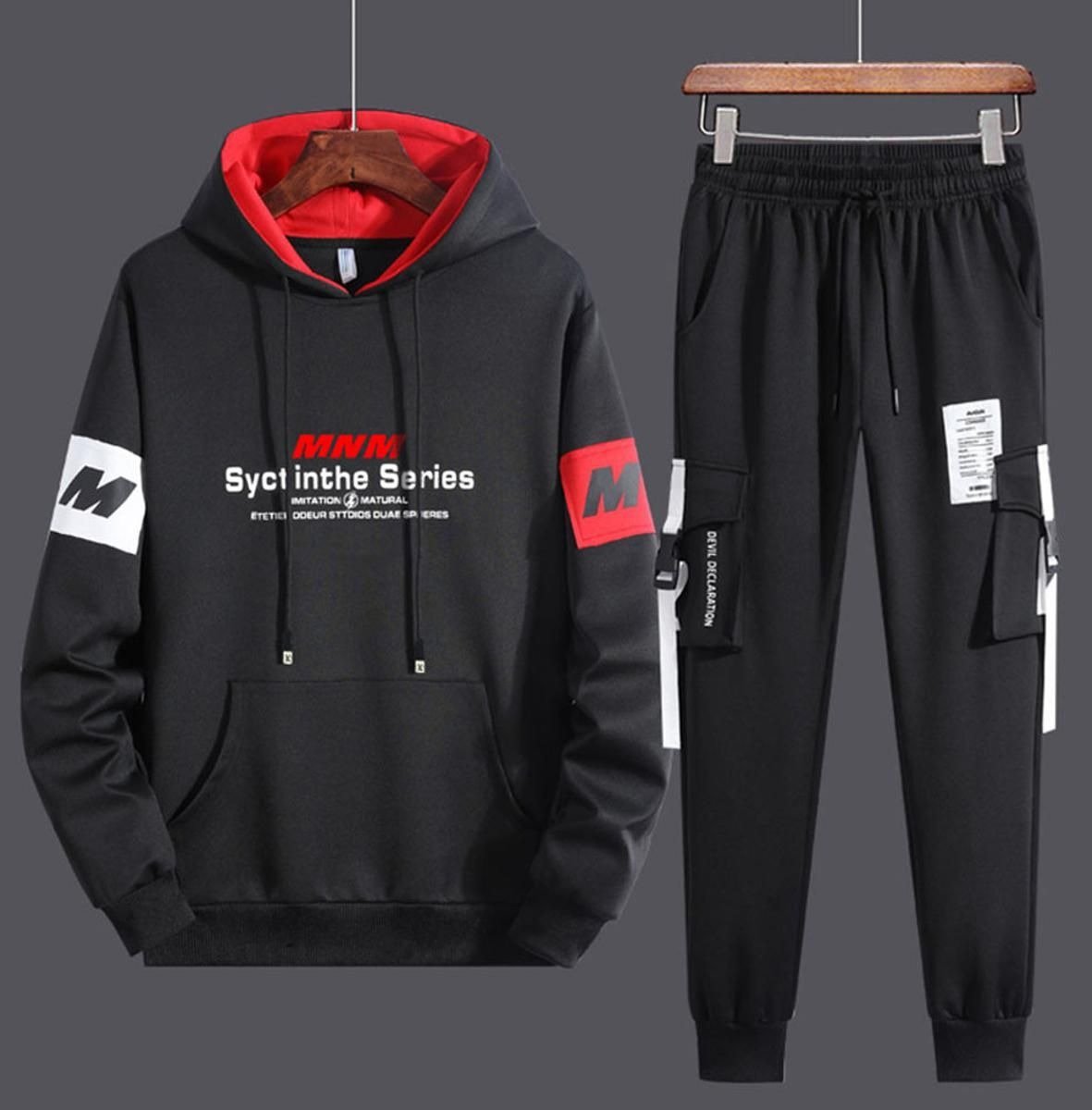 Full Sleeves Hoodie & Full Pants Set Combo for Men