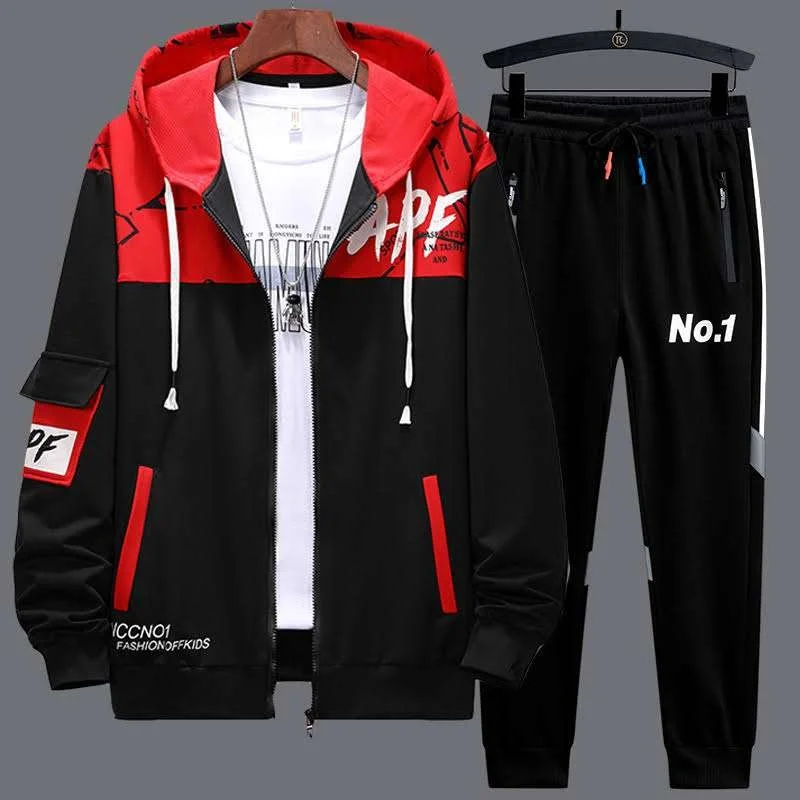 Full Sleeves Hoodie & Full Pants Set Combo for Men