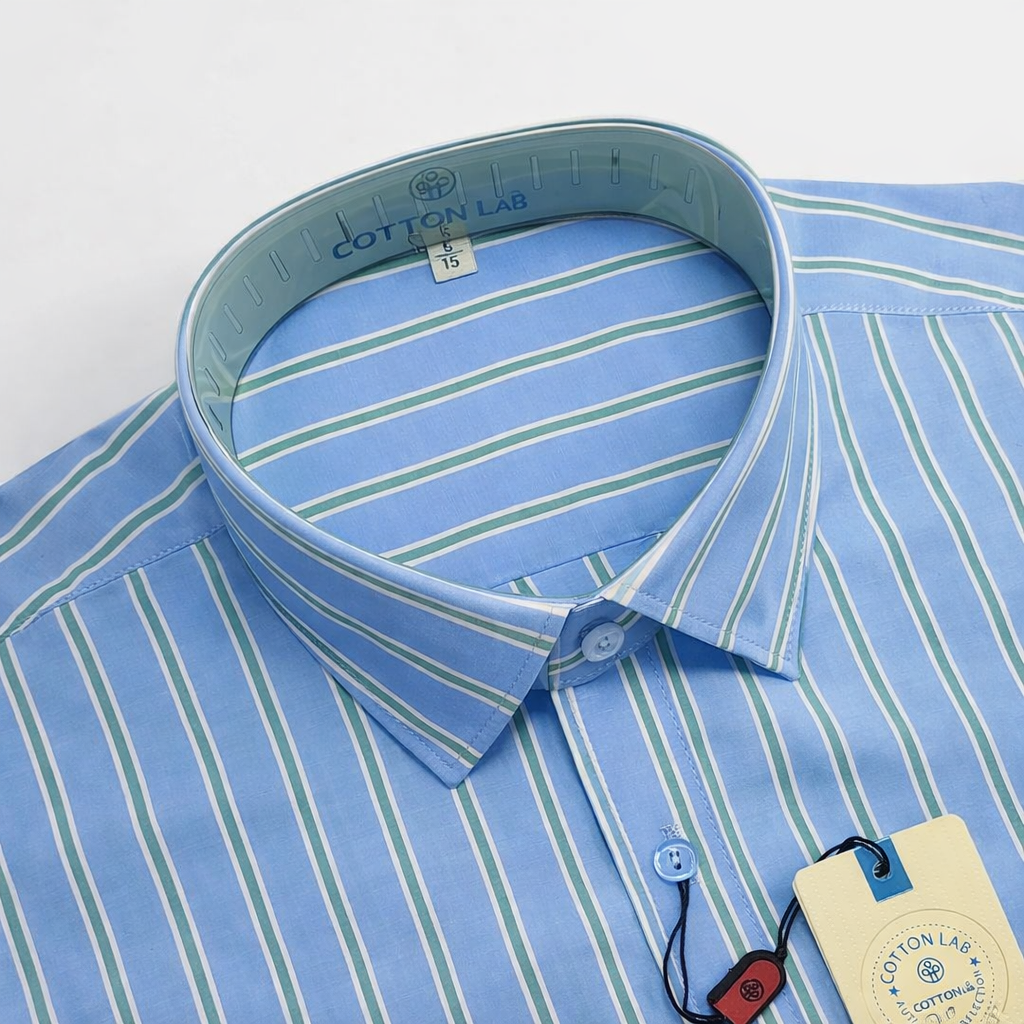 Men's Formal Step Shirts  Fashionable Long Sleeve Smart Looking Fashion Shirts