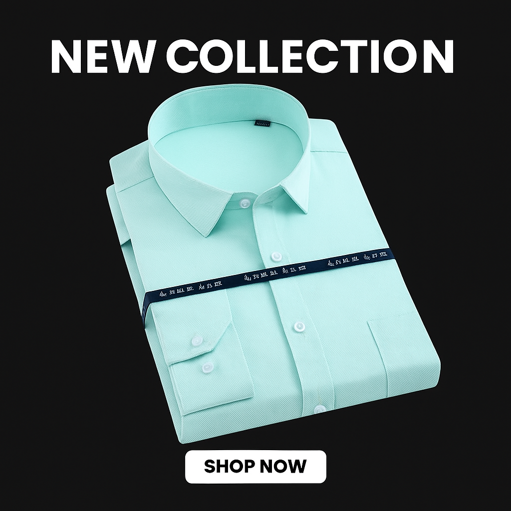 Men's Long Sleeve Formal Shirt For Men