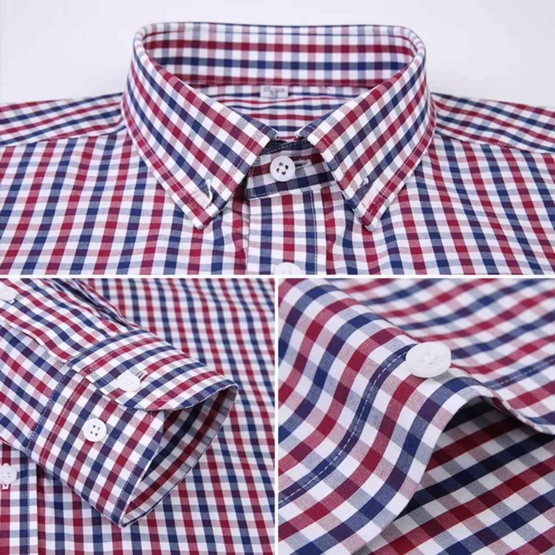 Mens Formal Check Shirt For Men110