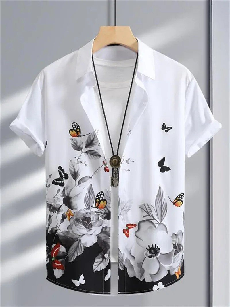 New printed Half Sleeve Casual Micro Stitch Shirt For Men's