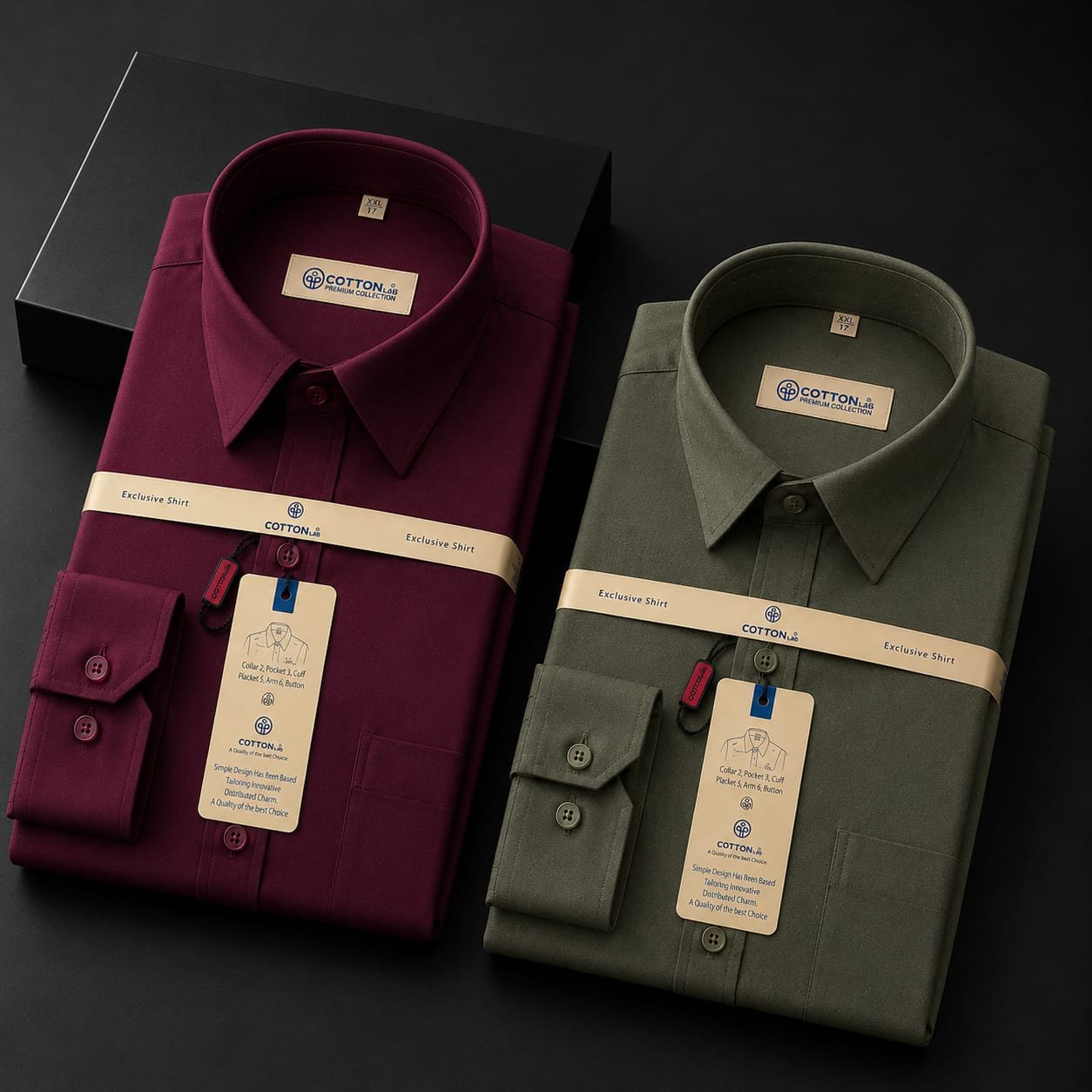 New Shaton Formal Combo Shirt For Man's