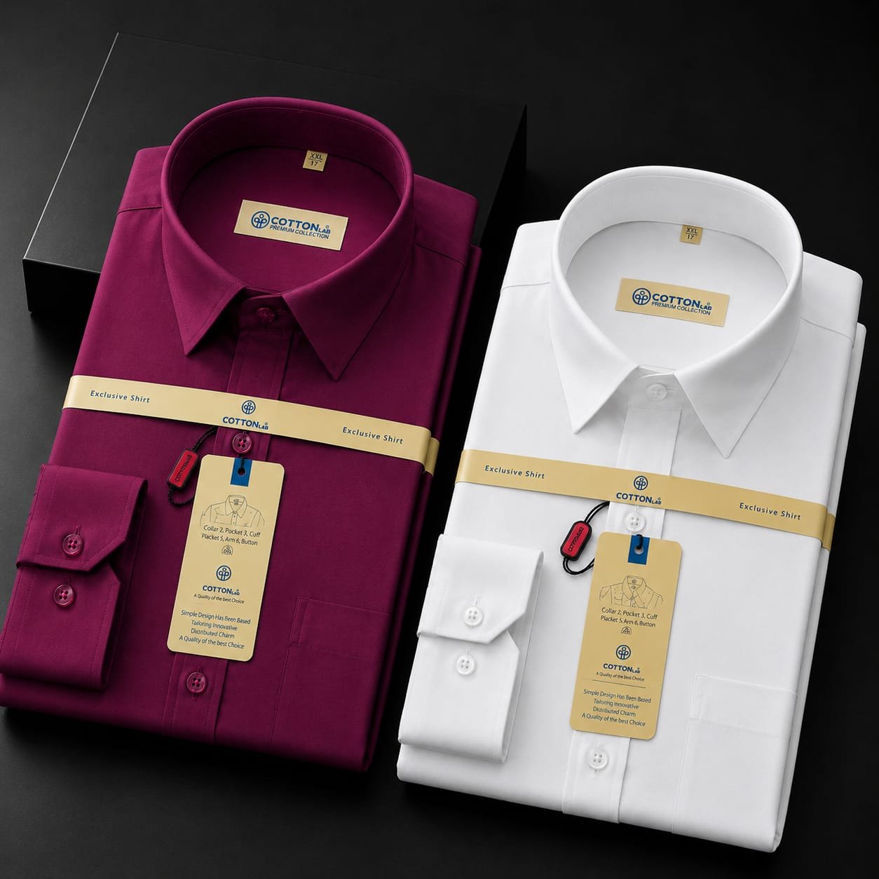 New Shaton Formal Combo Shirt For Man's