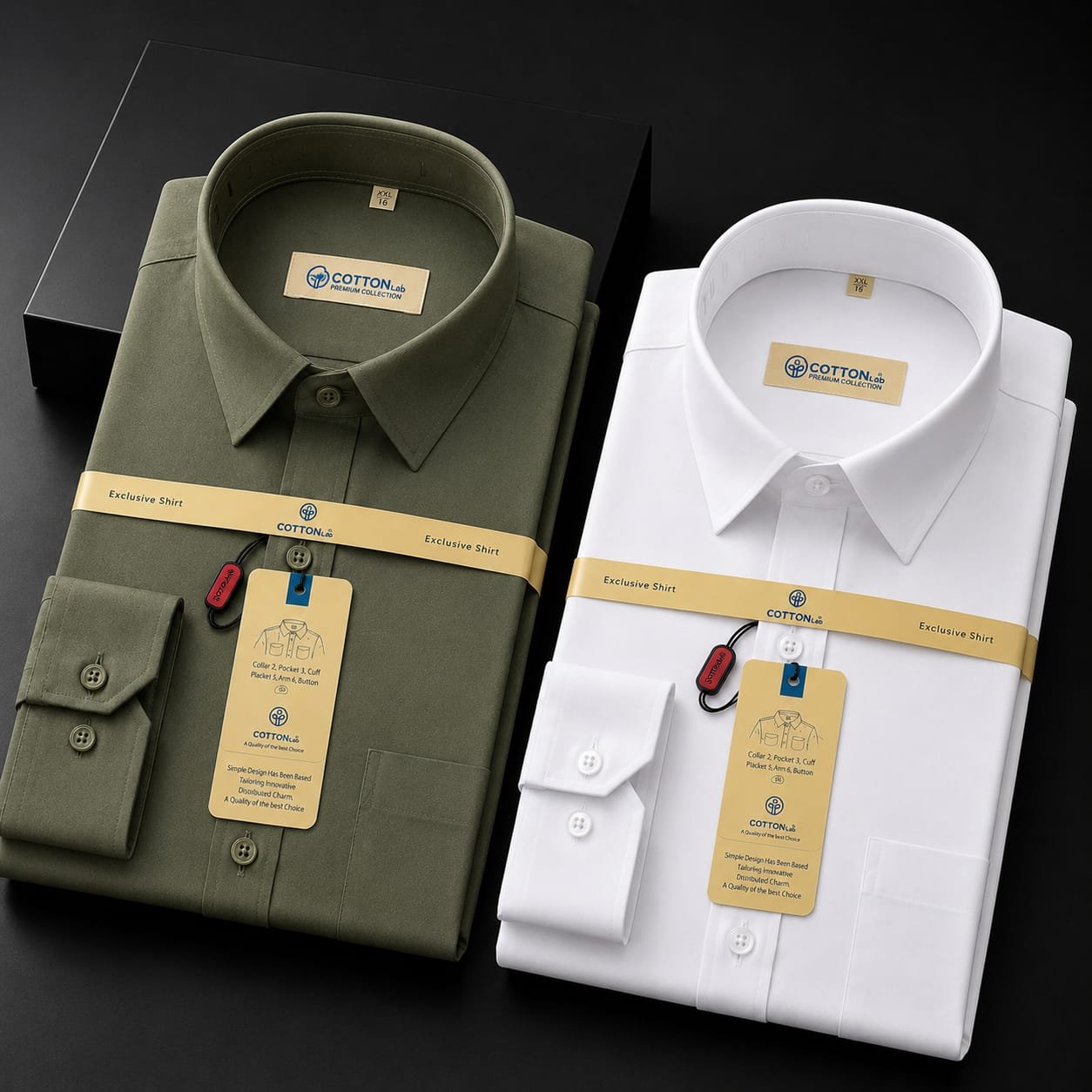 New Shaton Formal Combo Shirt For Man's