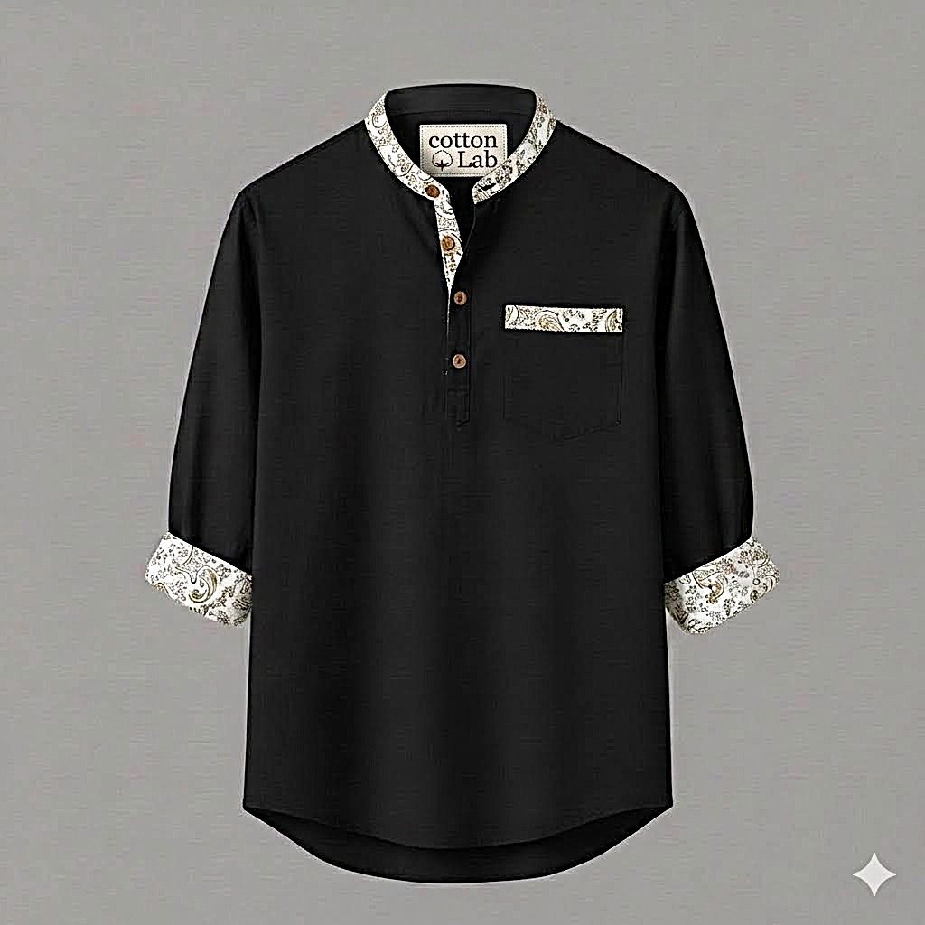 New Summer Colection Cotton Fabric Katua For Man's