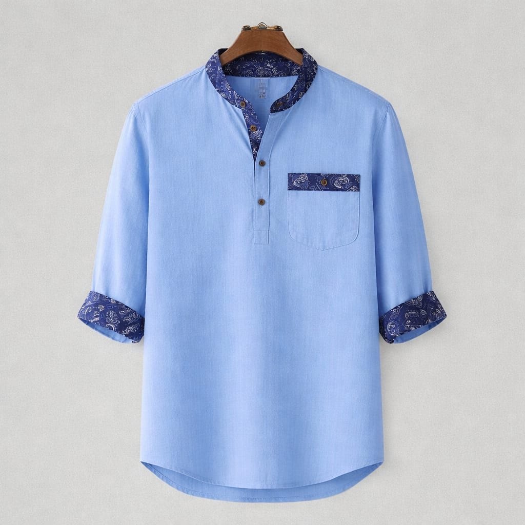 New Summer Colection Cotton Fabric Katua For Man's